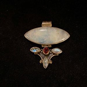 Sterling silver Moonstone pendant